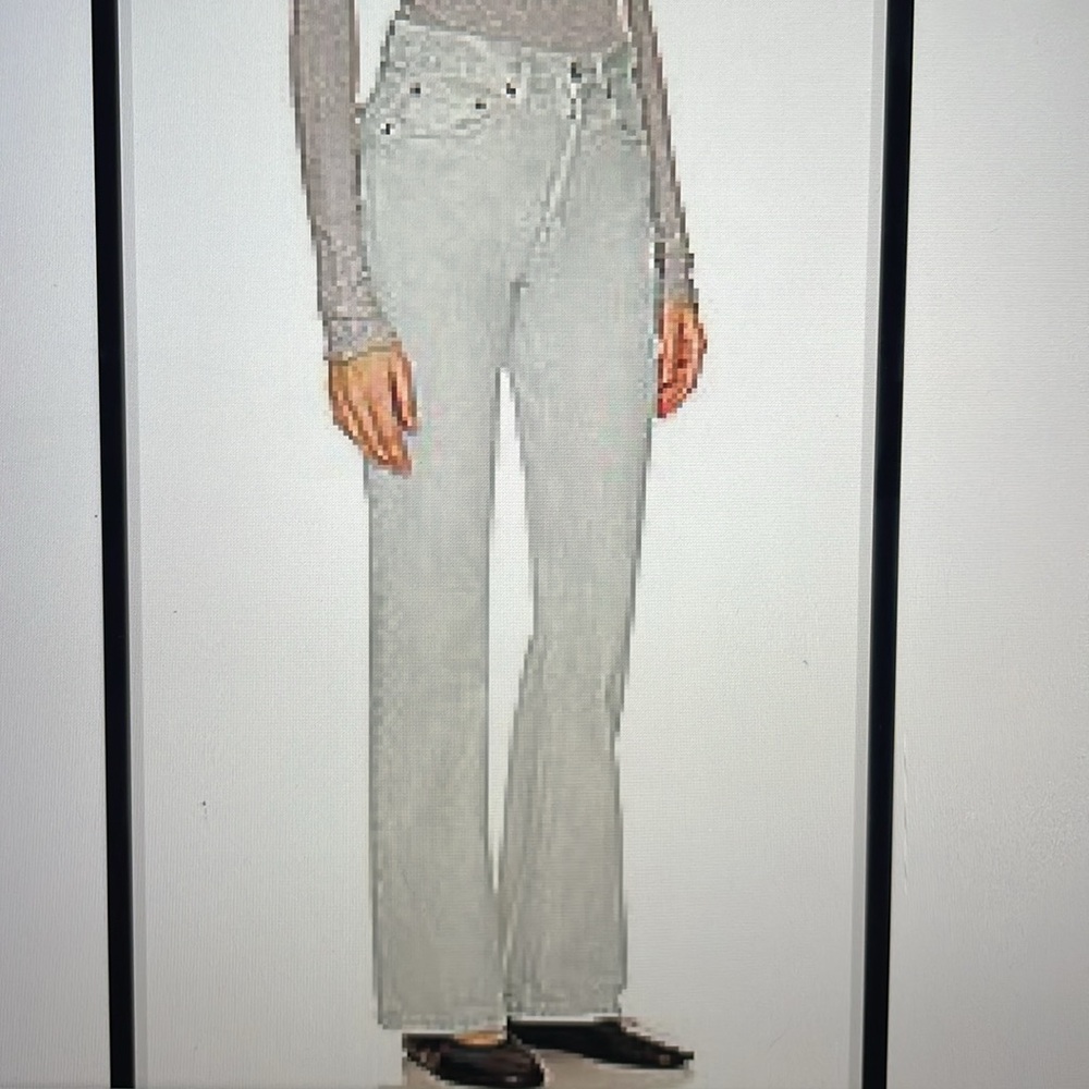 NWT Re/ Done 70s bootcut coated quartz size 31 - Picture 14 of 14